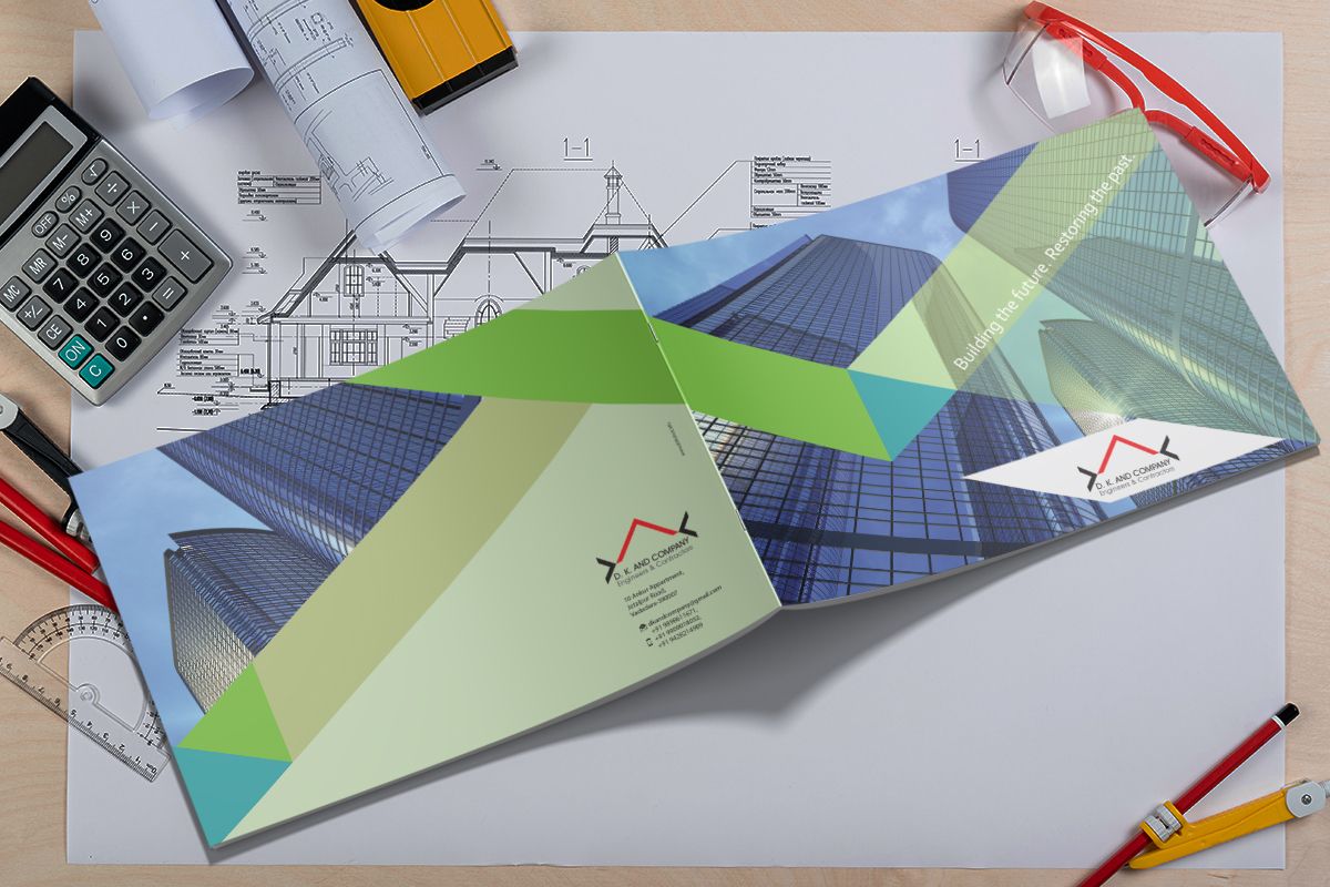 Company Profile design for Enginering 