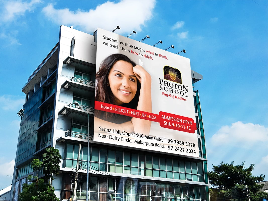Hoarding Boards Design Services - for School | Poster Design | Panel Design | Wall Graphics