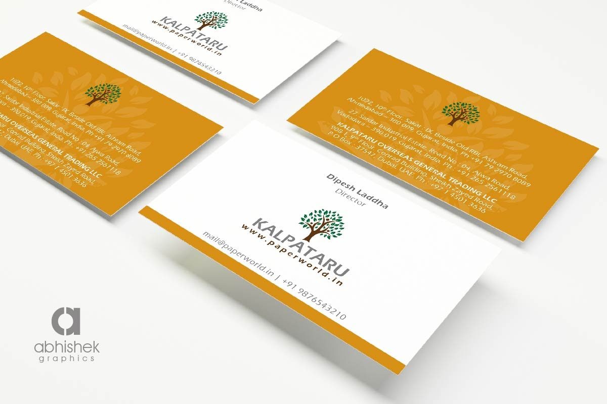 Business Card design for Paper Manufacturar | business card design | visiting card Design | online visiting card printing