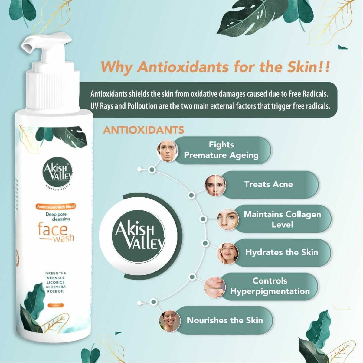 skin antioxidants face cream
