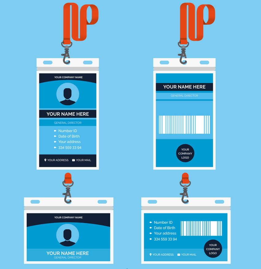 Creative Id Card Design in India