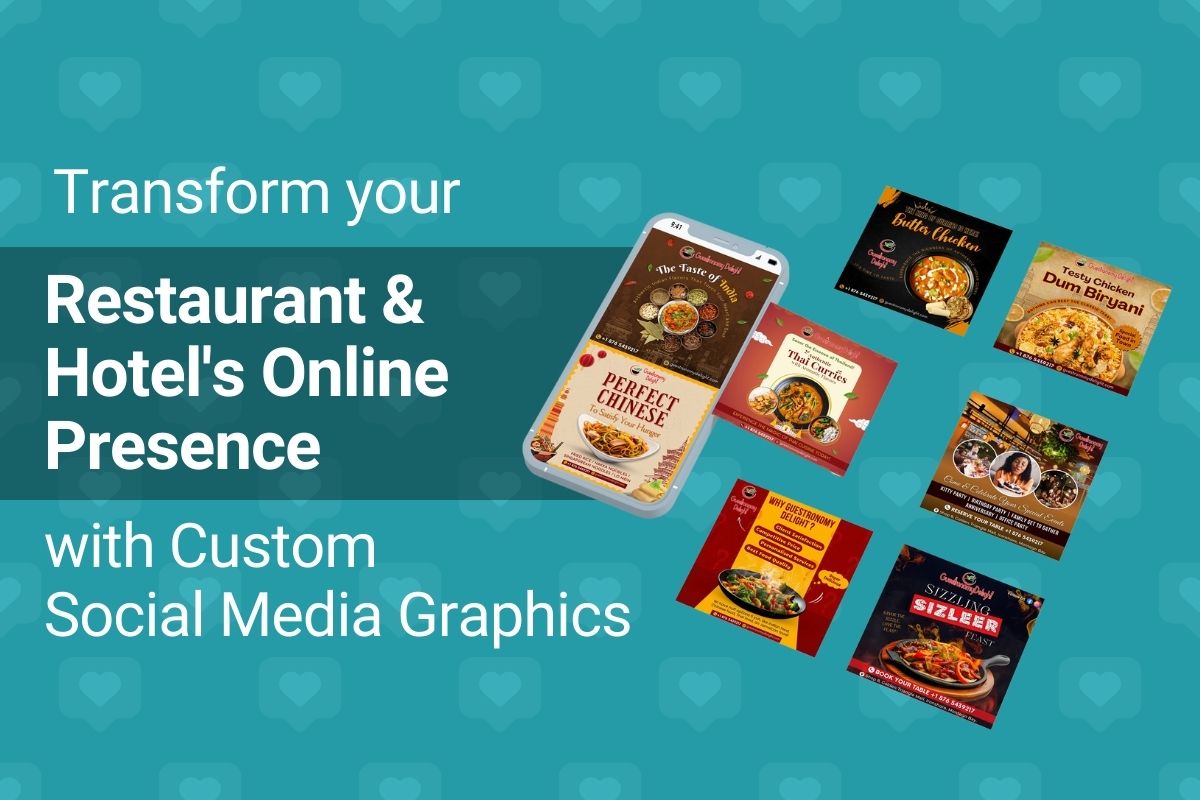 Custom social media graphics for restaurants and hotels, food promotions for restaurants, menu design for hotels, restaurant branding with creative designs, social media marketing for hospitality, food truck promotional graphics, boost restaurant engagement with visuals, restaurant and hotel online presence enhancement