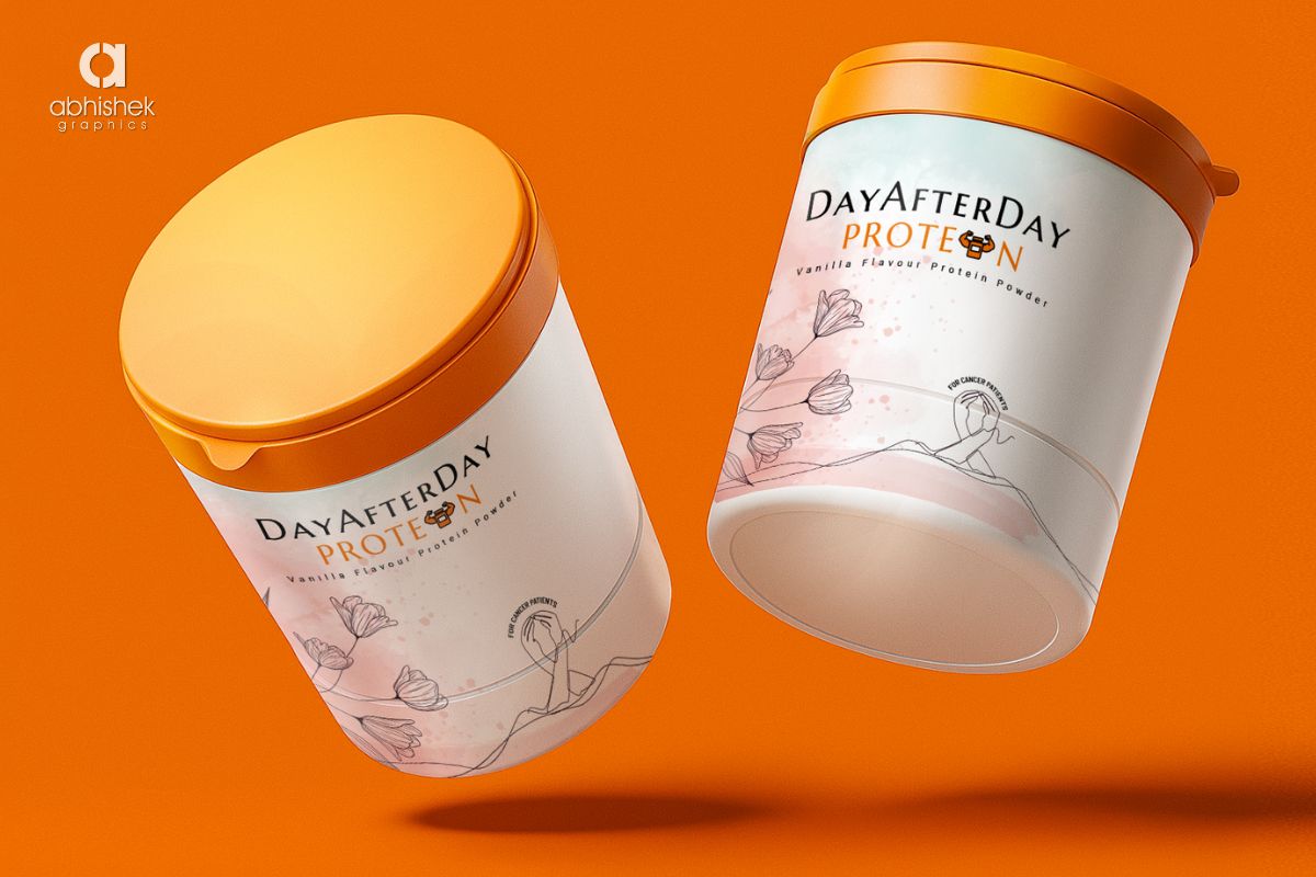 Protein Powder Packaging Design India | Packaging Designer